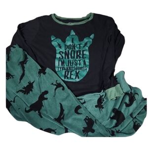 Carters 12 dinosaur t Rex Dinosaur pjs